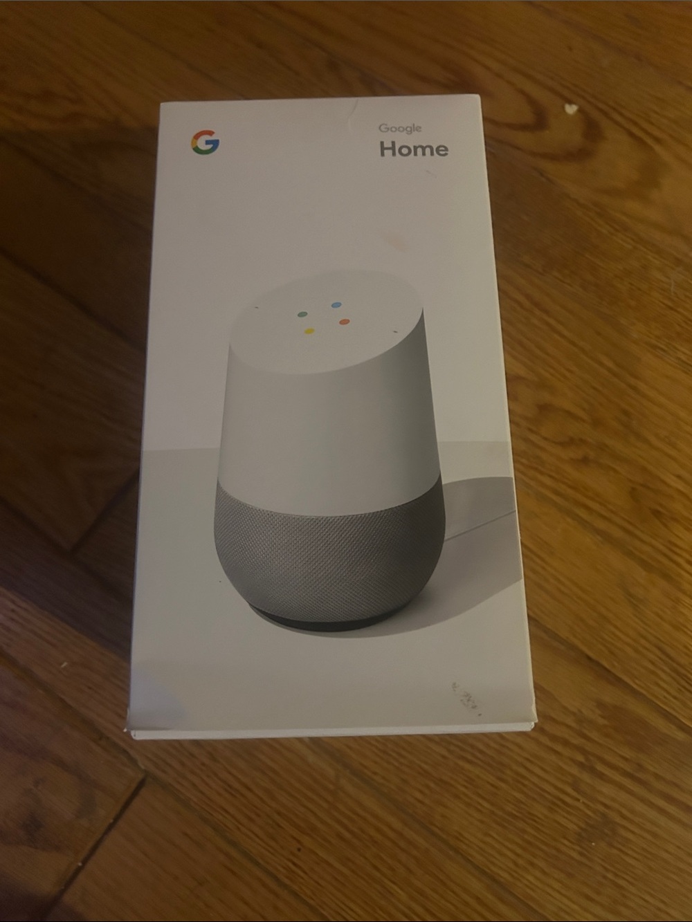 Google Home Smart Speaker - White and Light Gray